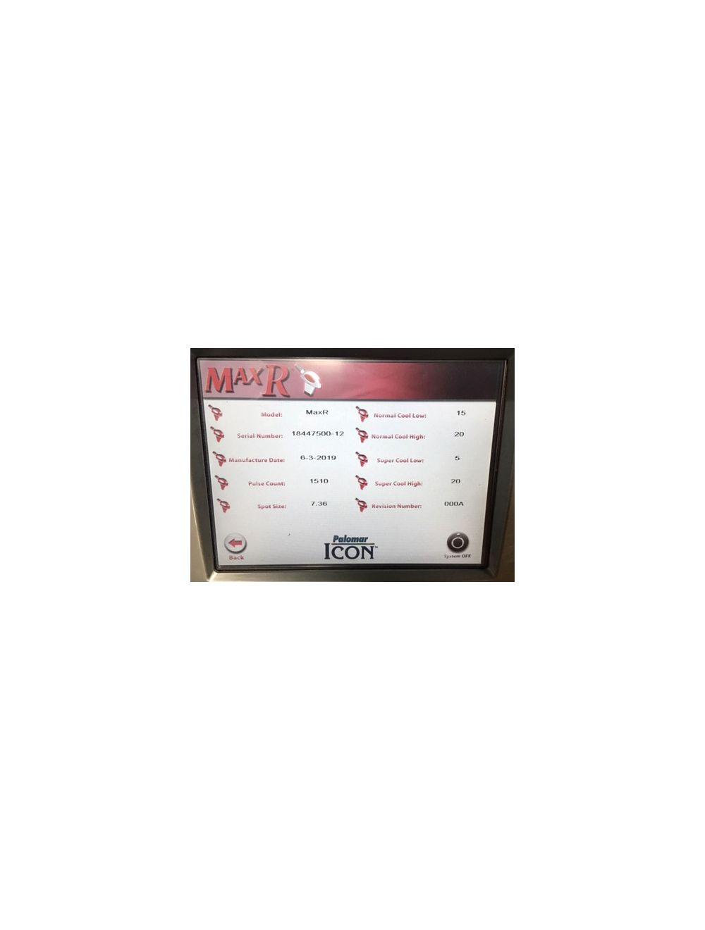 Palomar ICON Laser MaxR IPL Handpiece Spot Hair Removal 2520B-R026 LOW SHOTS image 7