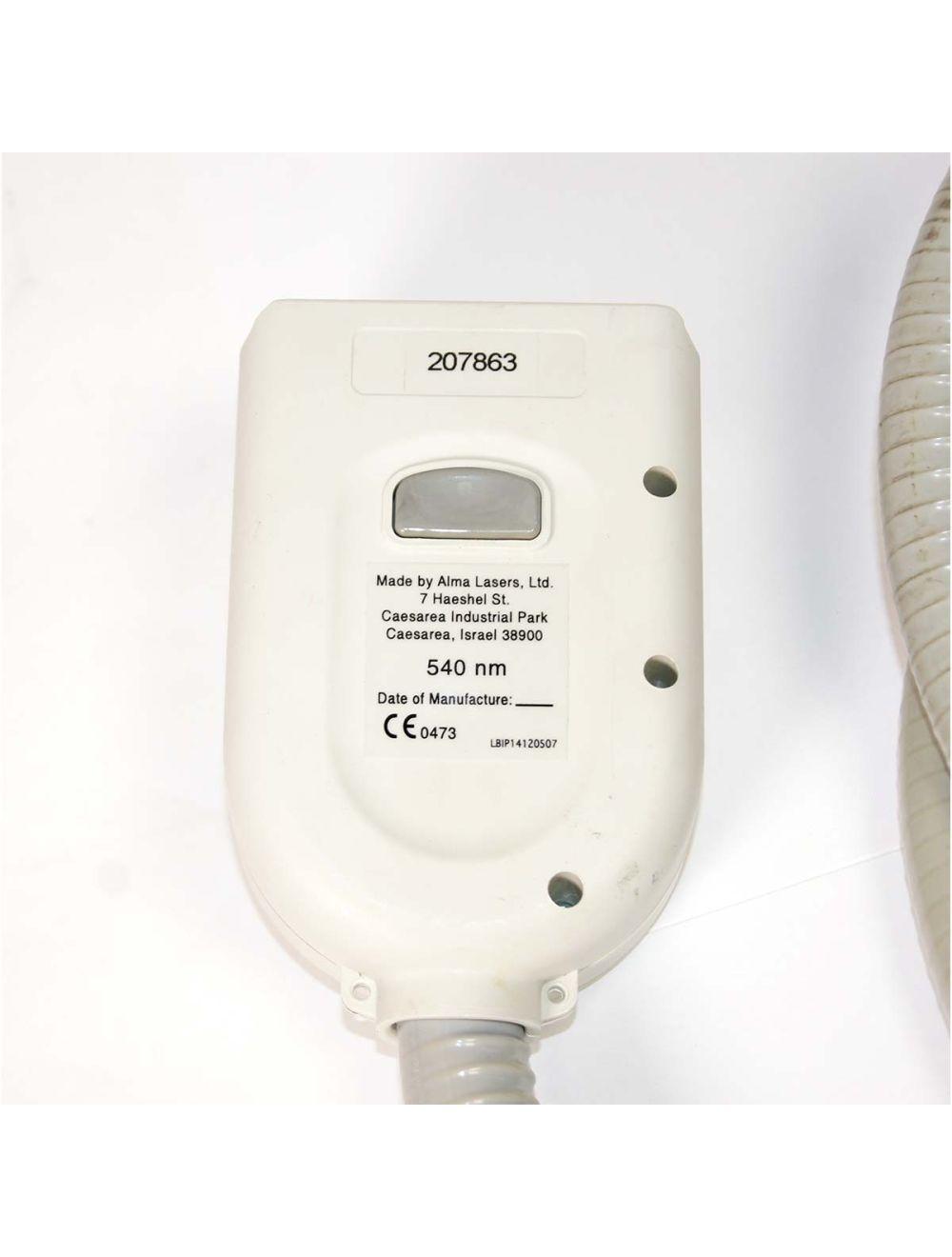 Alma Harmony Lasers 540nm HandPiece GREEN Vascular Pigmented Lesions IPL image 2