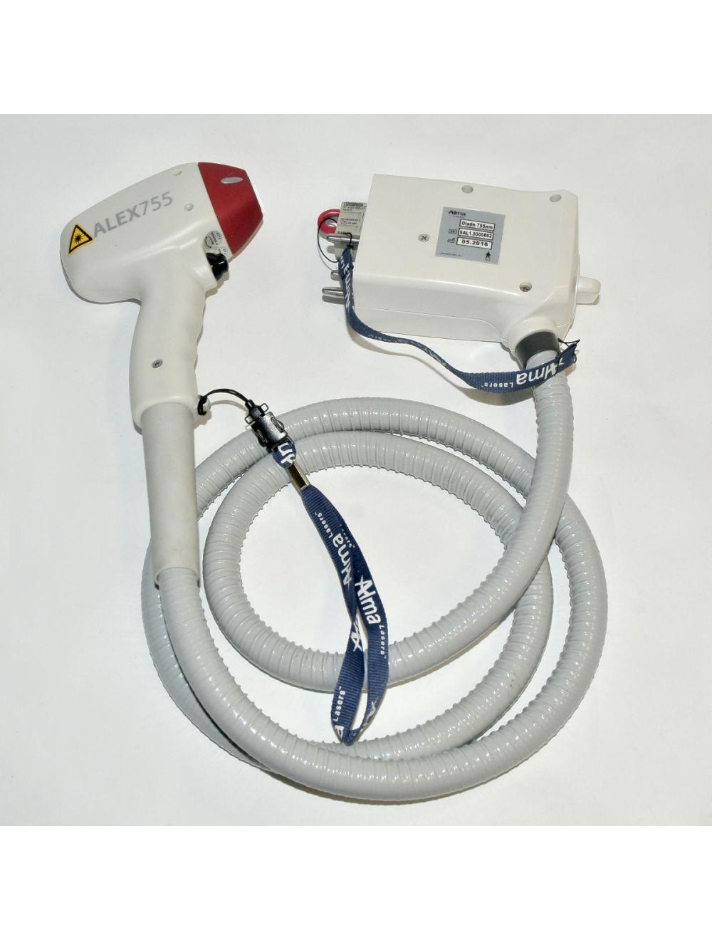 2016 Alma Diode Laser ALEX 755nm Platinum Soprano ICE Hair Removal Handpiece image 2