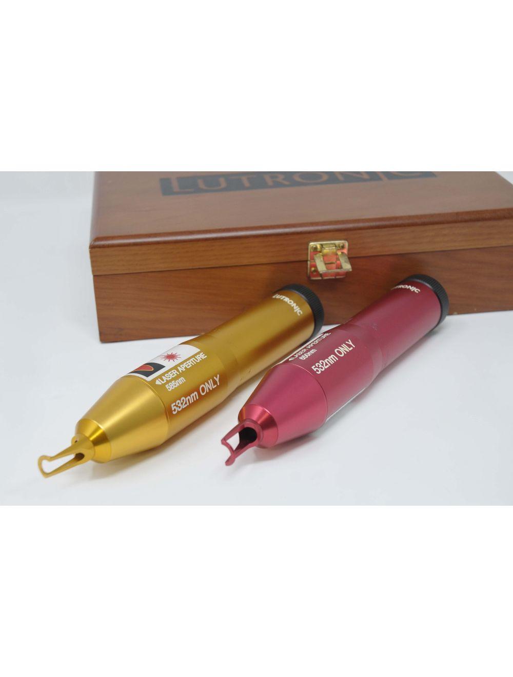 Lutronic Spectra Dye Handpieces 532nm Laser Aperature 585nm 650nm Tattoo Removal image 4