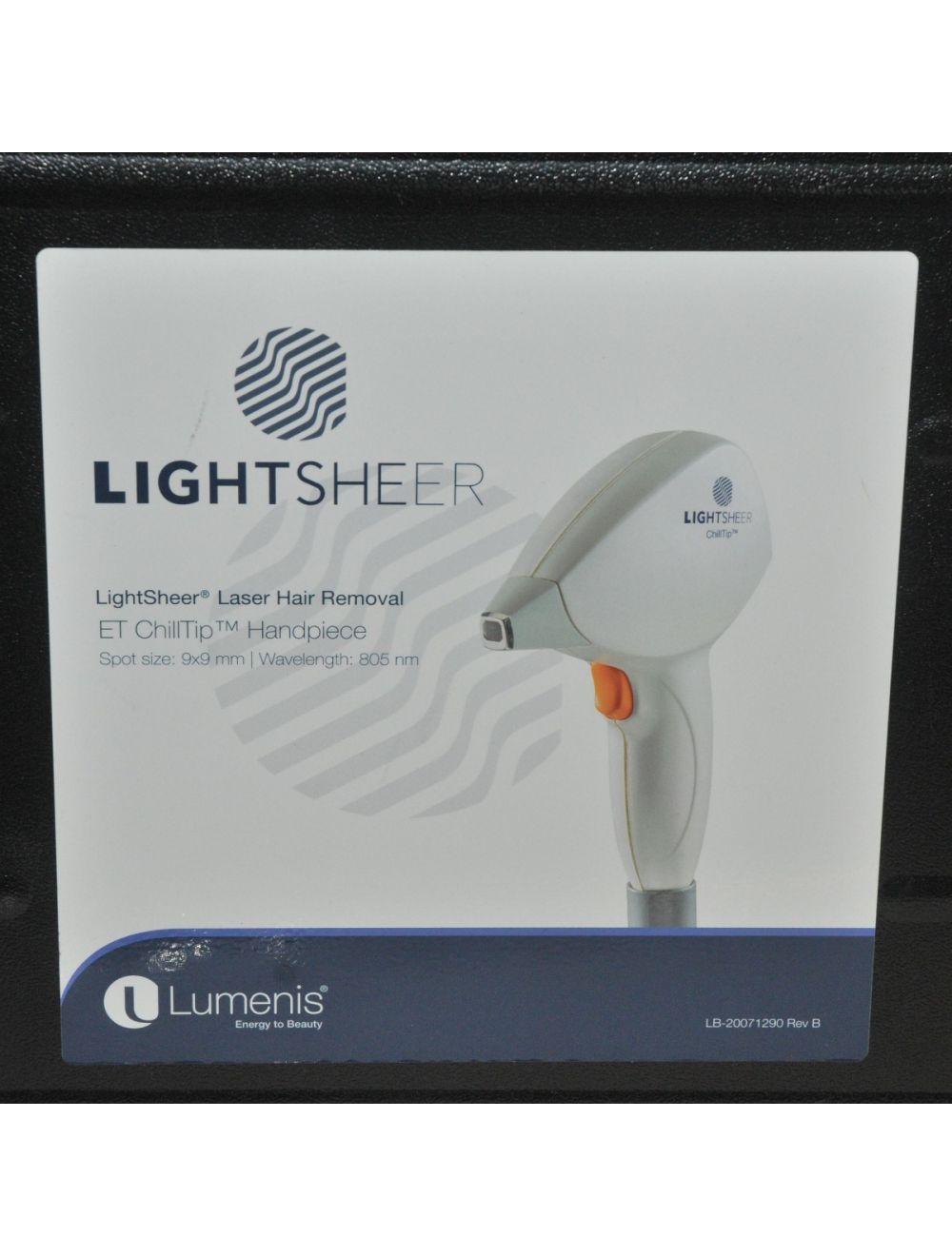 Lumenis LightSheer Handpiece DESIRE ET Laser Hair Removal 805 nm 9x9 Chill Tip image 8
