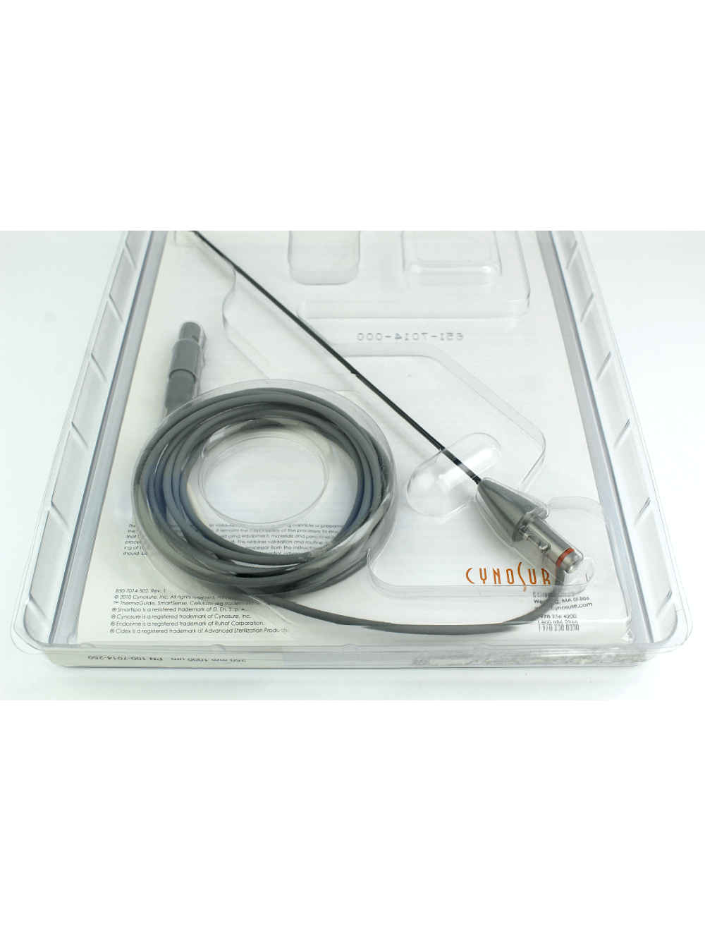 Cynosure ThermaGuide Cellulaze Smartlipo Triplex - 250 mm 1000um - NEW image 0