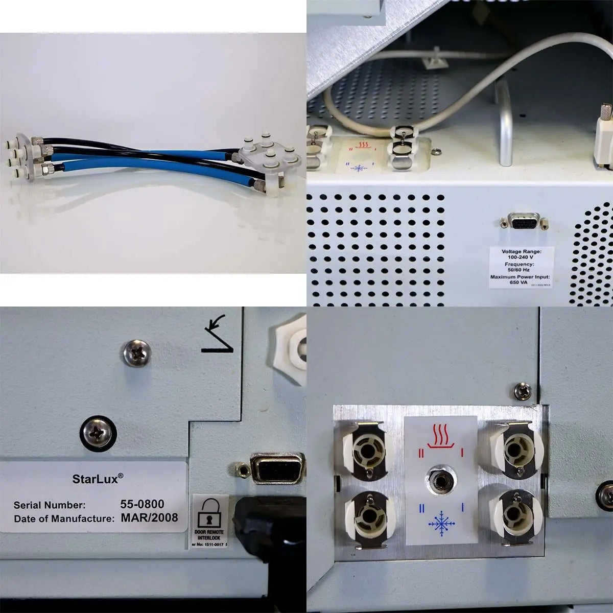 2008 Palomar StarLux 500 w/ Chiller Hair Removal Pigment IPL Laser System 4 HPs Palomar