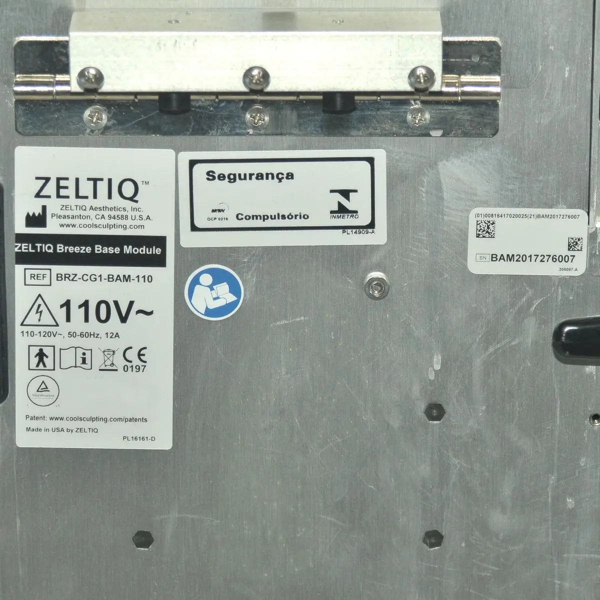 2017 Zeltiq CoolSculpting Body Contouring Cryolipolysis Fat Reduction System