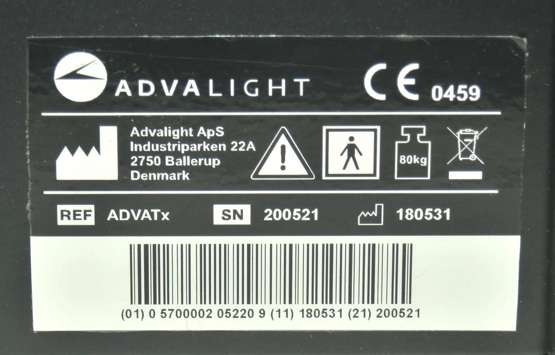 2005 Advalight ApS ADVATx Infrared Skin Rejuvenation Acne Scars Wrinkles Rosacea Sol International Medical