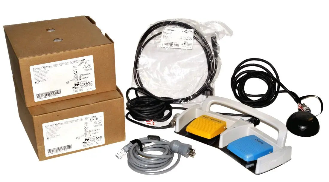 Conmed SYSTEM 5000 ElectroSurgical Generator General Surgery ESU w/Handpieces