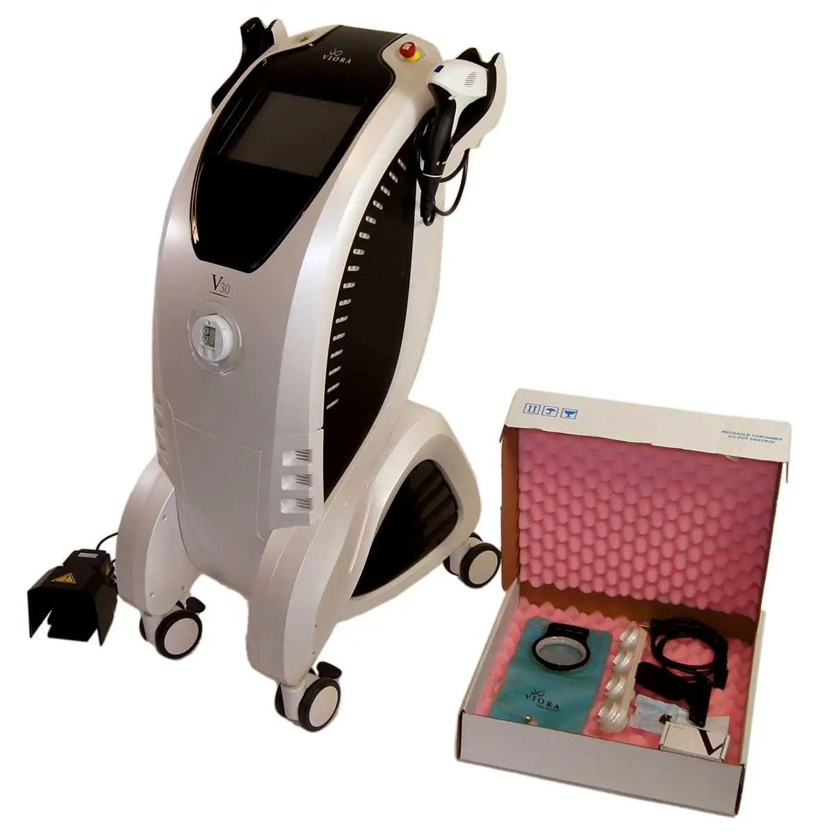 2017 Viora V30 Multi-Application System RF IPL Laser Hair Lesions Acne Cellulite