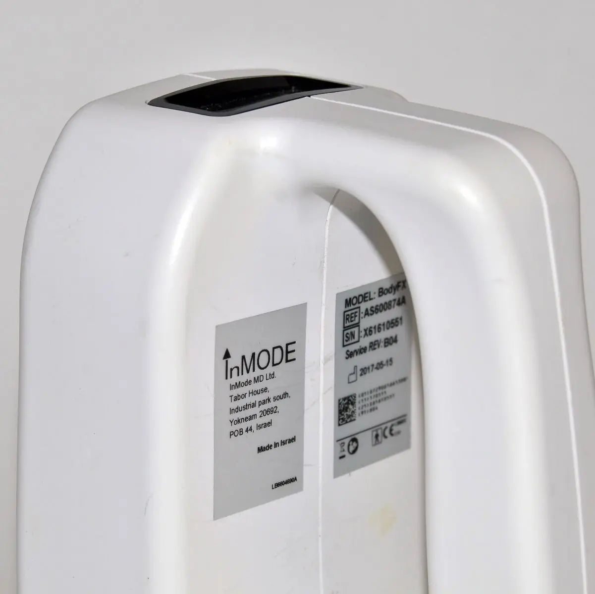 InMode BodyFX RadioFrequency Body Shaping Contour Cellulite AS600874A Handpiece