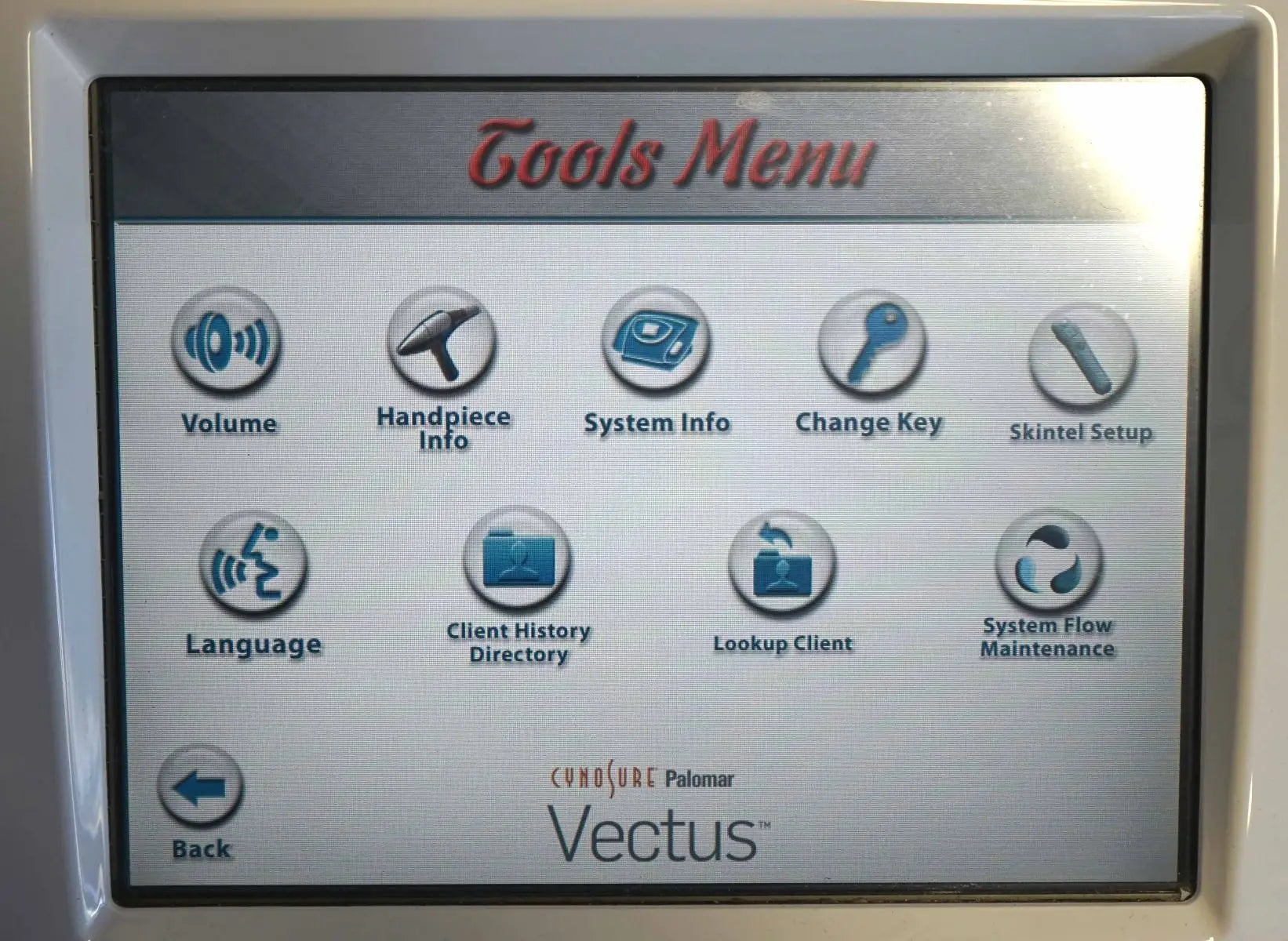 2012 Palomar Vectus 810 nm Diode Laser Hair Removal Cynosure Aesthetic Treatment Palomar