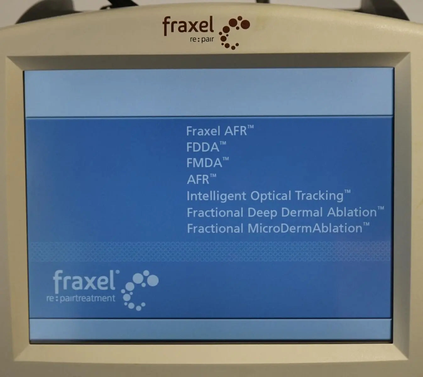 2008 Reliant Fraxel Re Pair Skin Wrinkle Resurfacing CO2 Fractional Laser RePair