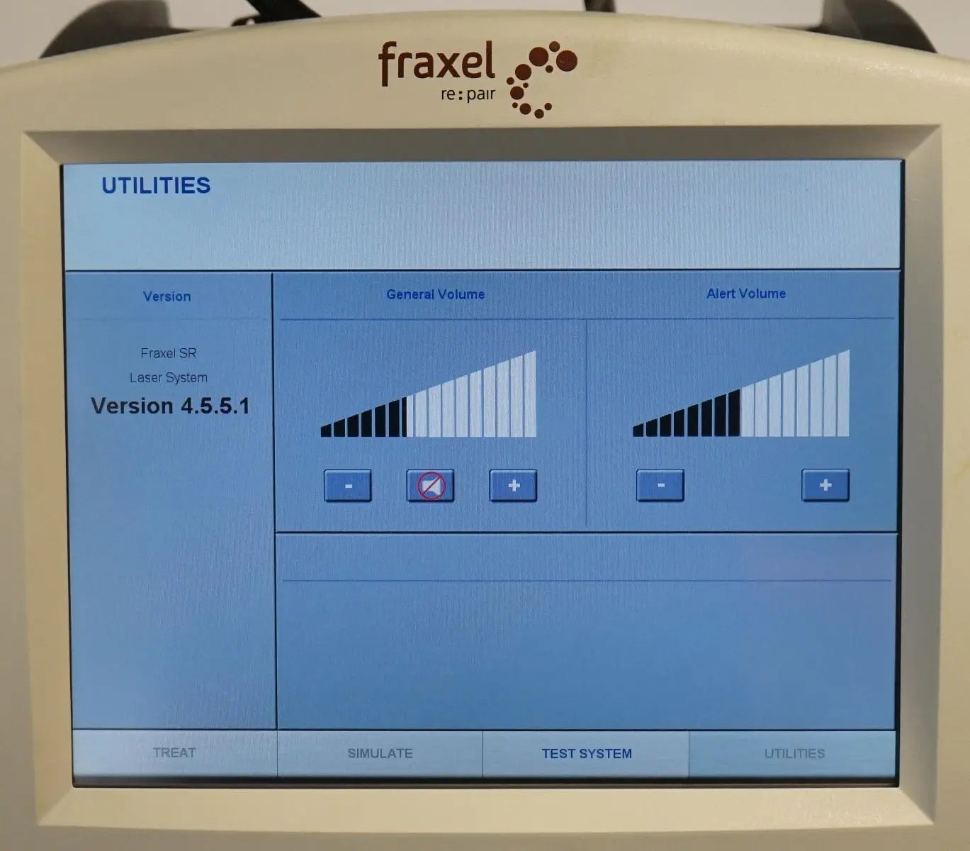 2008 Reliant Fraxel Re Pair Skin Wrinkle Resurfacing CO2 Fractional Laser RePair