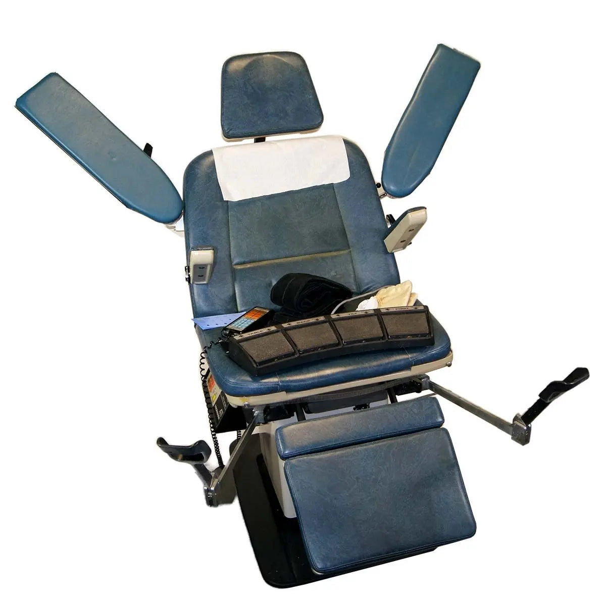 MidMark 411 Chair to Table Power Adjustable Operating Furniture with Arm-Boards