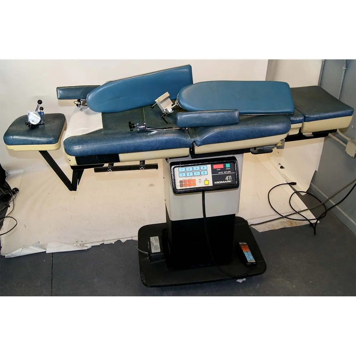 MidMark 411 Chair to Table Power Adjustable Operating Furniture with Arm-Boards