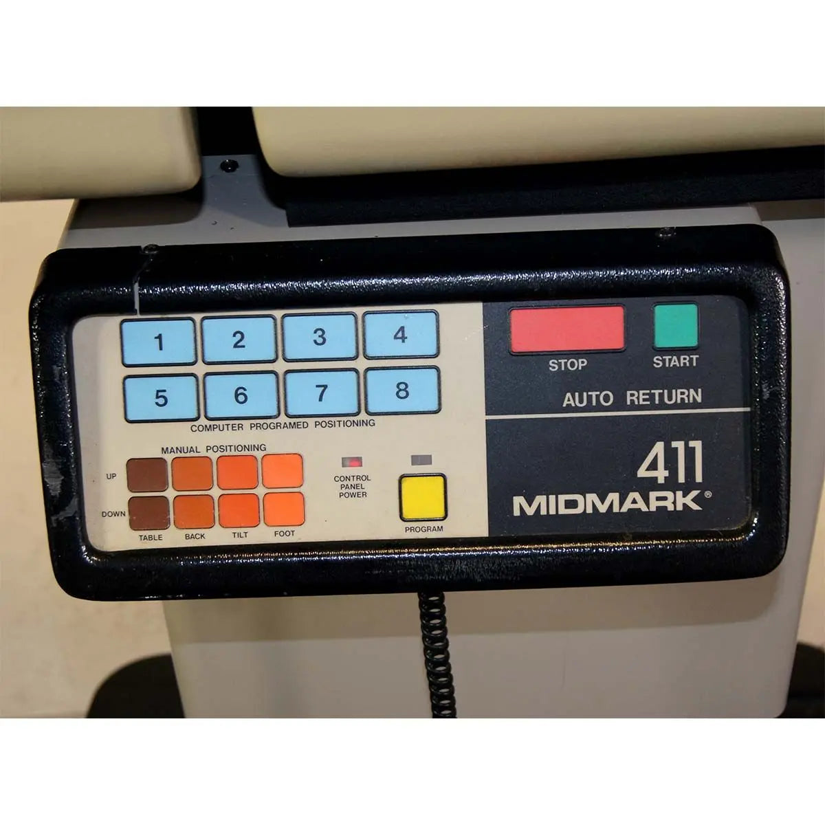 MidMark 411 Chair to Table Power Adjustable Operating Furniture with Arm-Boards