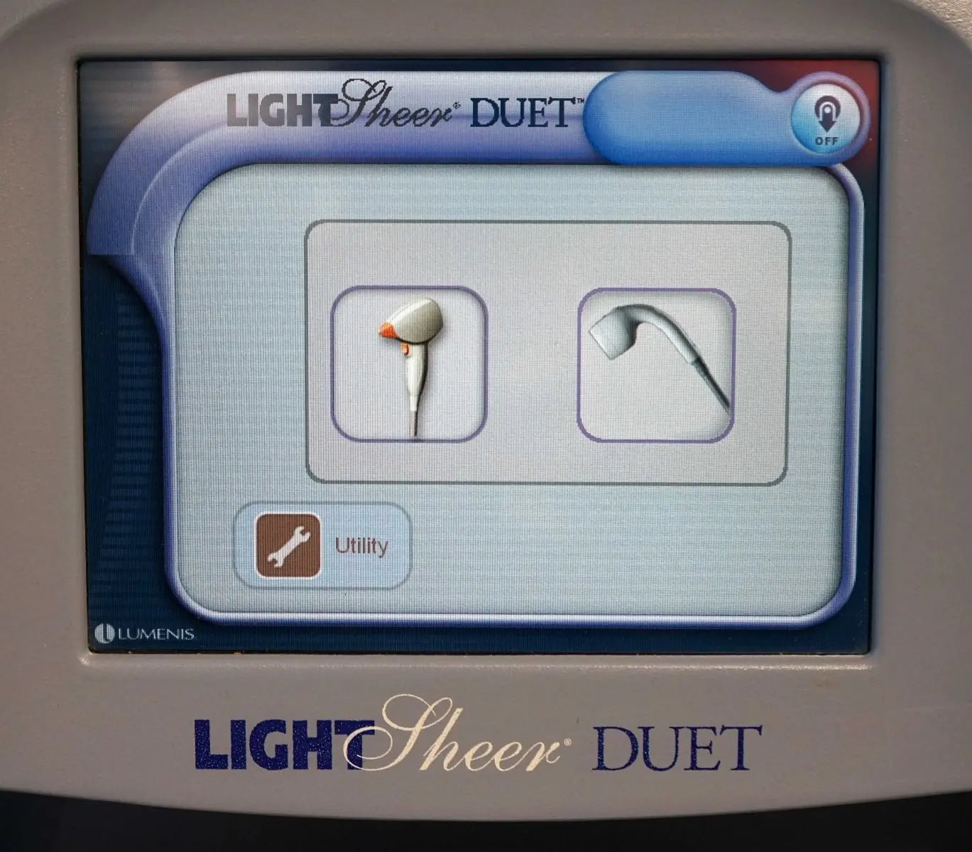 2010 Lumenis LightSheer Duet Laser ET HS 9x9mm 22x35mm Hair Removal Light Sheer Lumenis