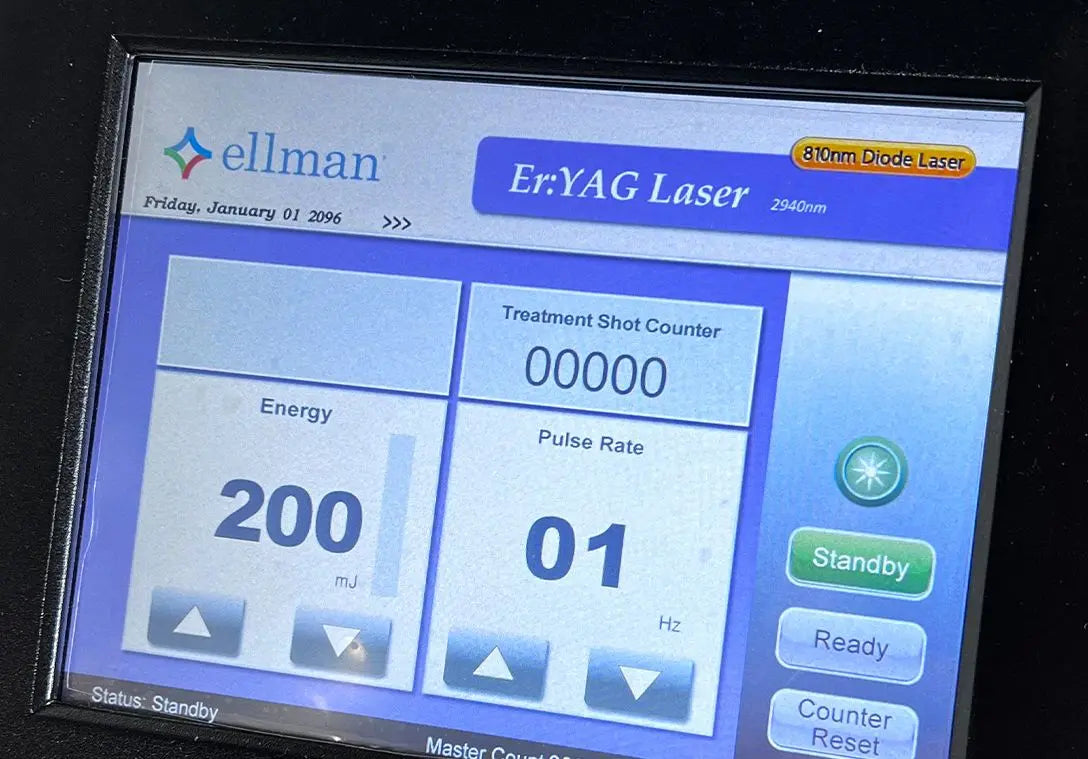 2014 Ellman Sandstone Medley Acne Vascular Skin Rejuvenation Laser NEW 0 SHOTS! Sol International Medical