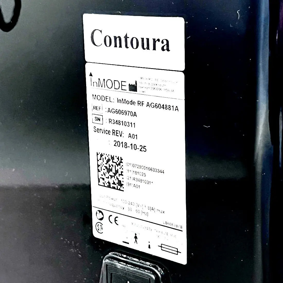 2018 InMode InModeRF Contoura RadioFrequency Body Contouring BodyFx Wrinkles RF InMode