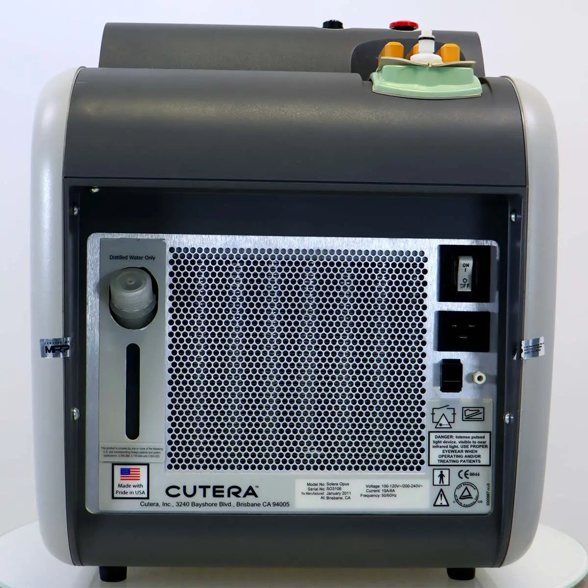 2011 Cutera Solera OPUS Laser IPL System w LP560 HandPiece Pigmented Lesions