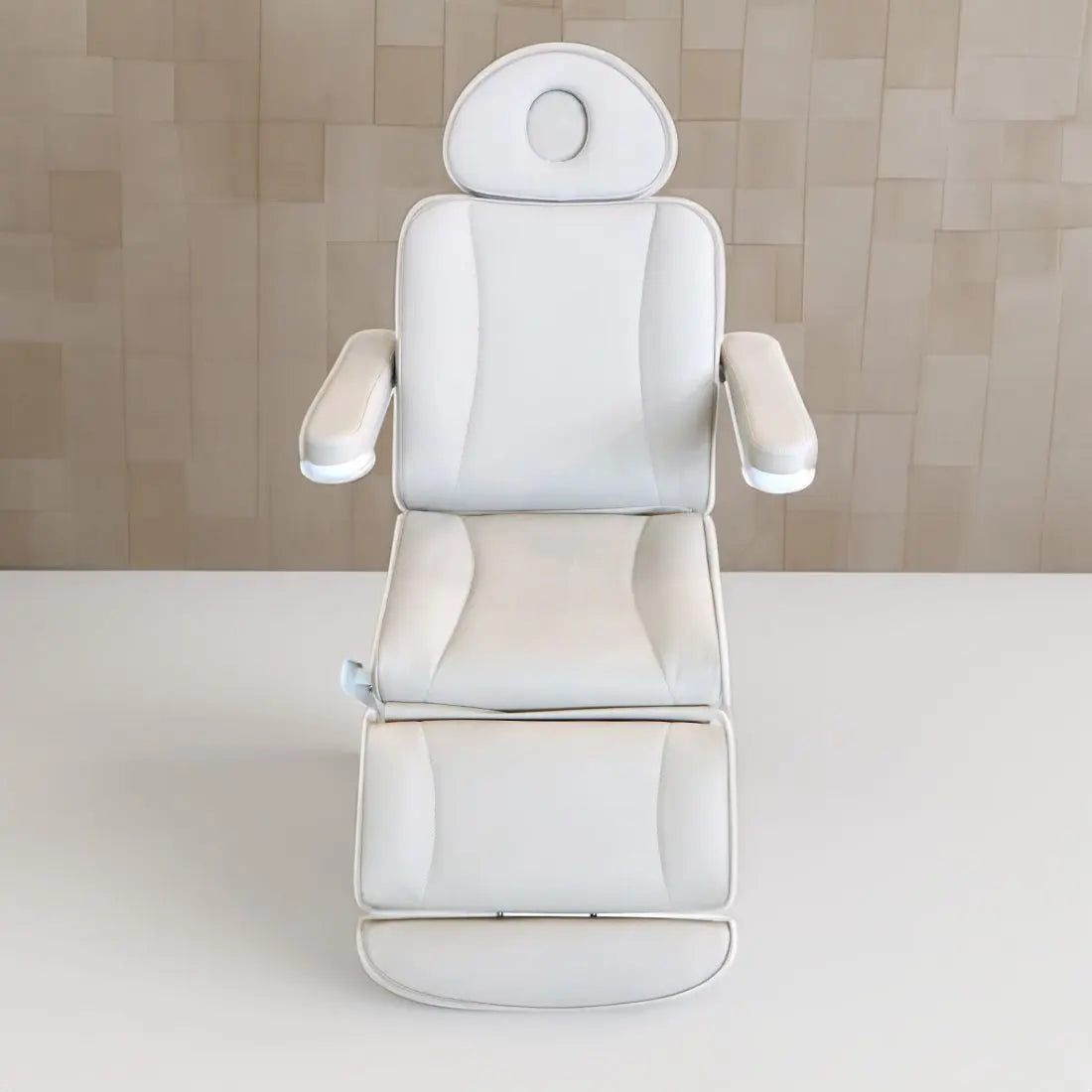 Light Beige Power Adjustable Beauty Spa Cosmetology Tattoo Medical Exam Bed NEW