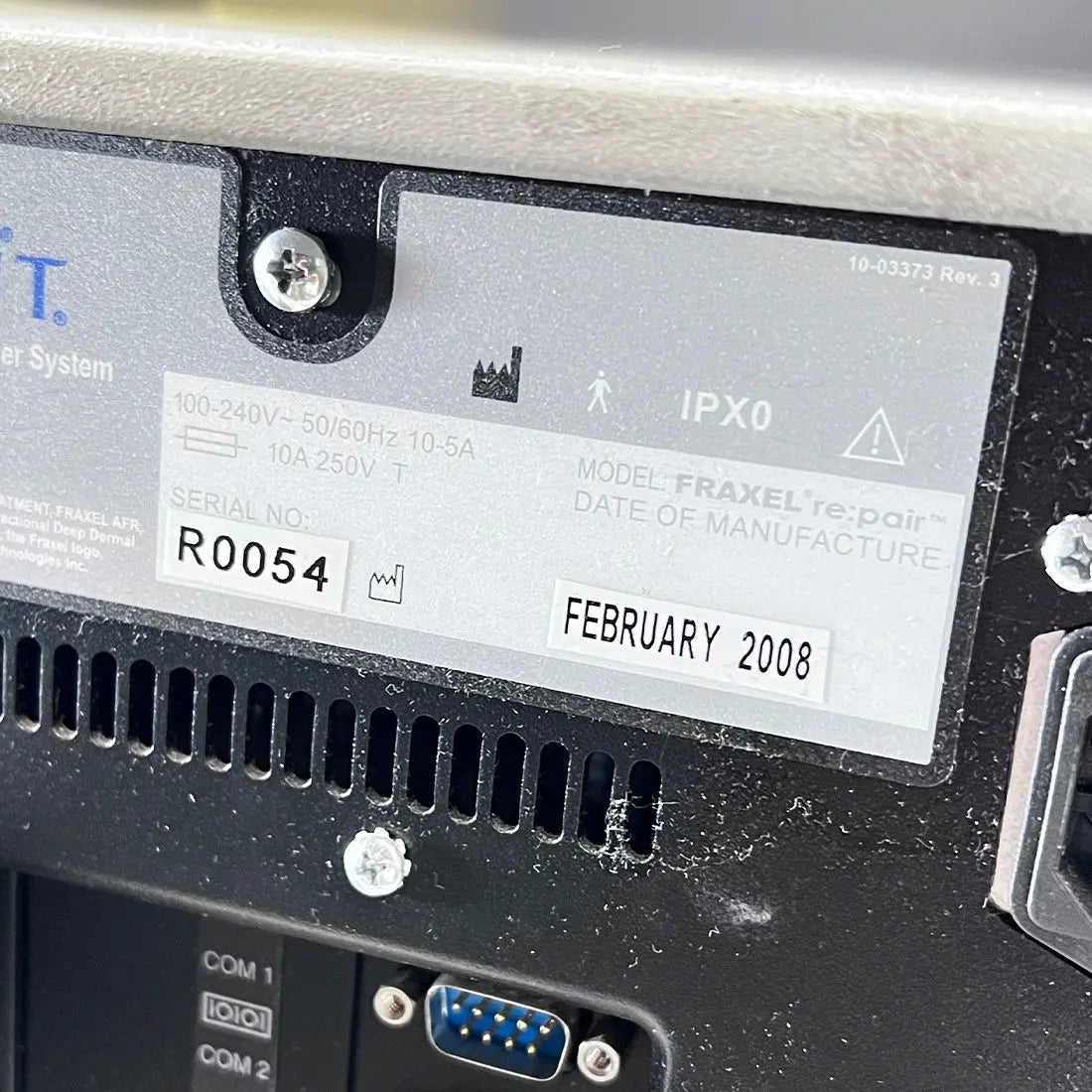 2008 Reliant Fraxel RePair Laser Skin Resurfacing Treatment CO2 Re Pair Wrinkles