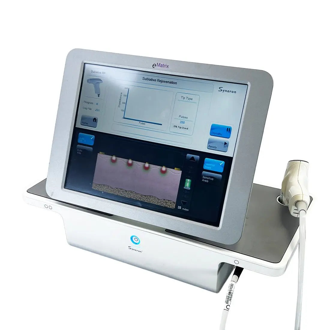 Syneron eMatrix Skin Rejuvenation TableTop System Sublative RF Wrinkles e Matrix