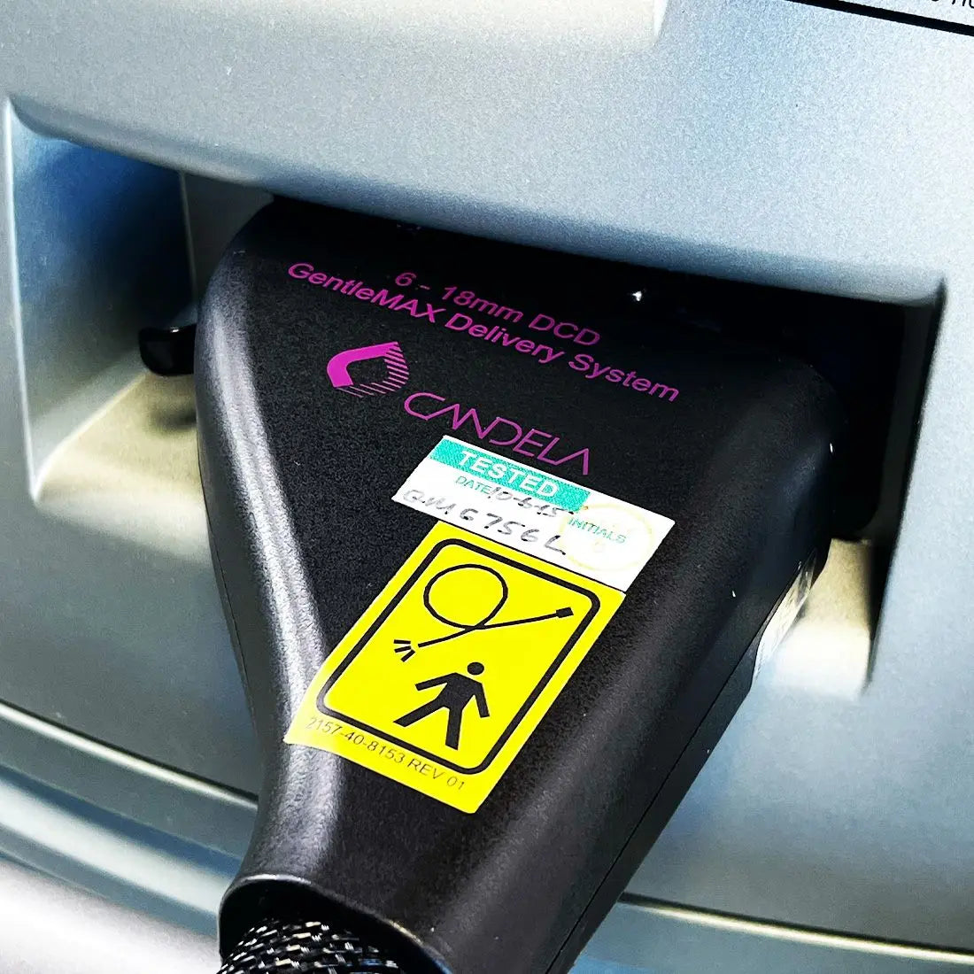 2009 Candela GentleMax Laser GMax YAG Alex 755 1064 6-18mm HR Hair Removal Vein Candela