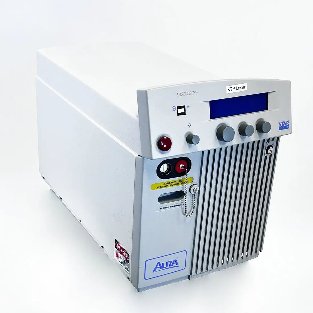 1999 Iridex LaserScope AURA KTP 532 Tabletop Surgical Laser System DermaStat
