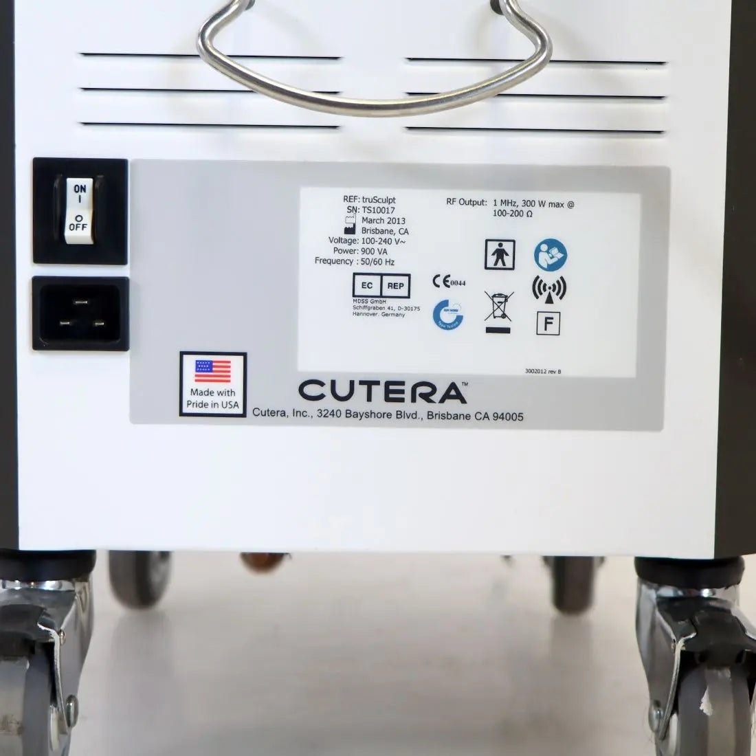 2013 Cutera truSculpt 3D BodySculpting RadioFrequency RF w/4 Handpieces LOADED!