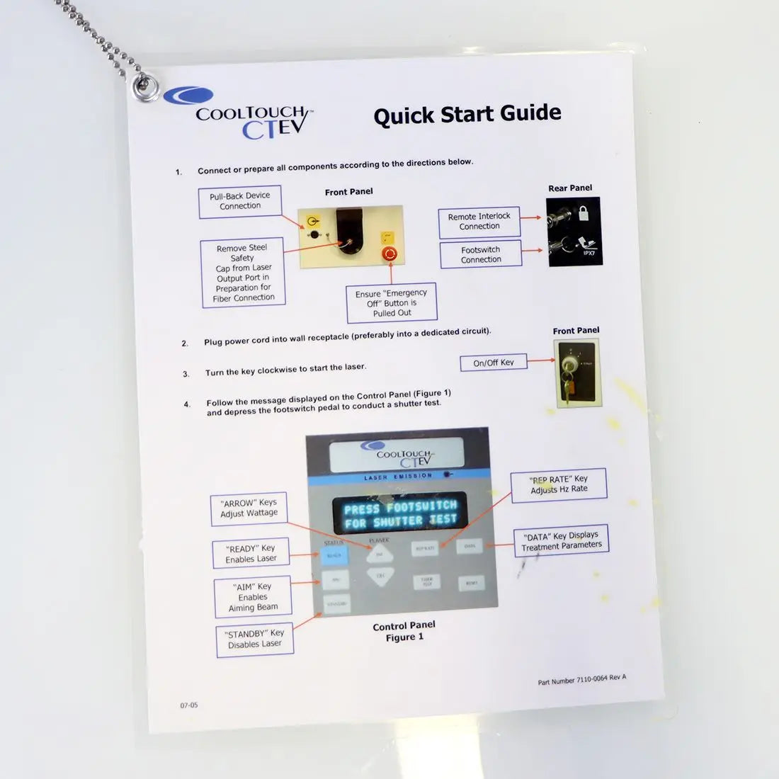 2006 New Star NS160 CoolLipo Laser Nd YAG 1320 nm Cosmetic Leg Veins CTEV CVI