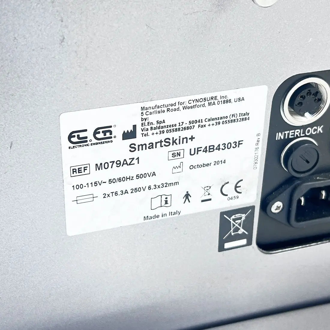 2014 Cynosure SmartSkin+ Plus Fractional CO2 Laser Skin Resurfacing Rejuvenation Cynosure