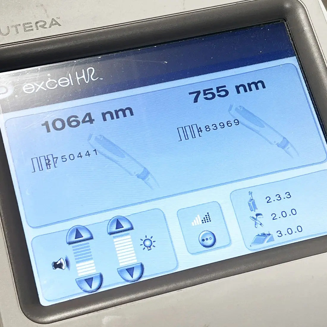 2016 Cutera ExcelHR Alexandrite Nd:YAG 755nm 1064nm Excel HR Laser System Cutera