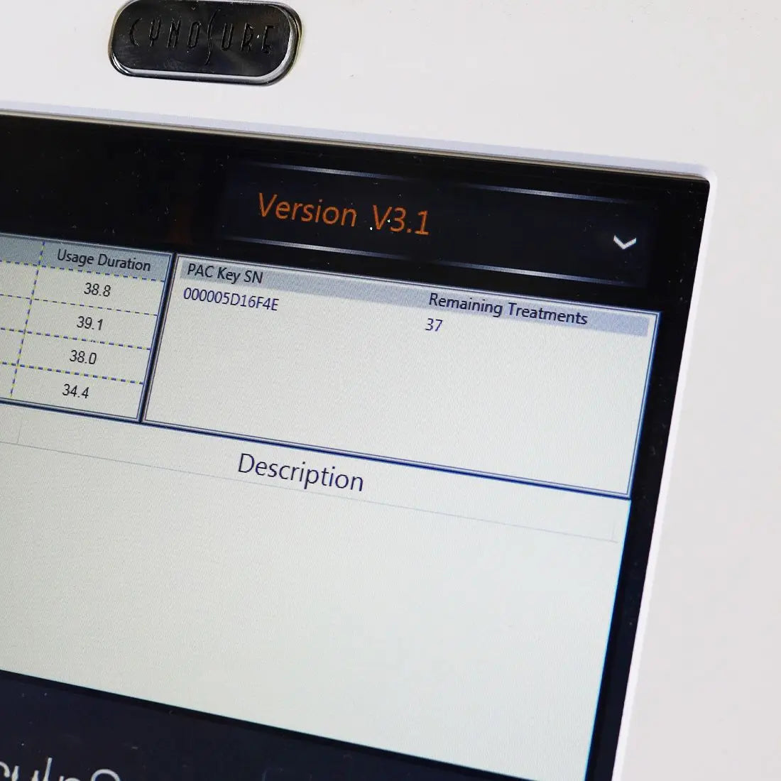 2016 Cynosure SculpSure Diode Laser Non-Invasive Body Sculpting Contour System