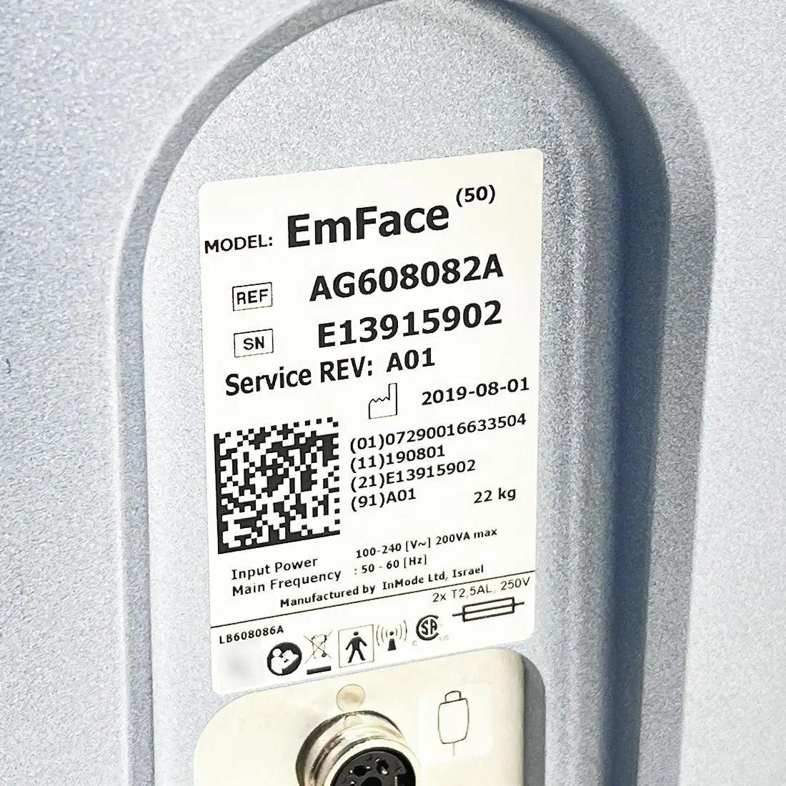 2019 InMode EVOKE EmFace RF Radio Frequency Submental Cheek Chin Face Contour InMode