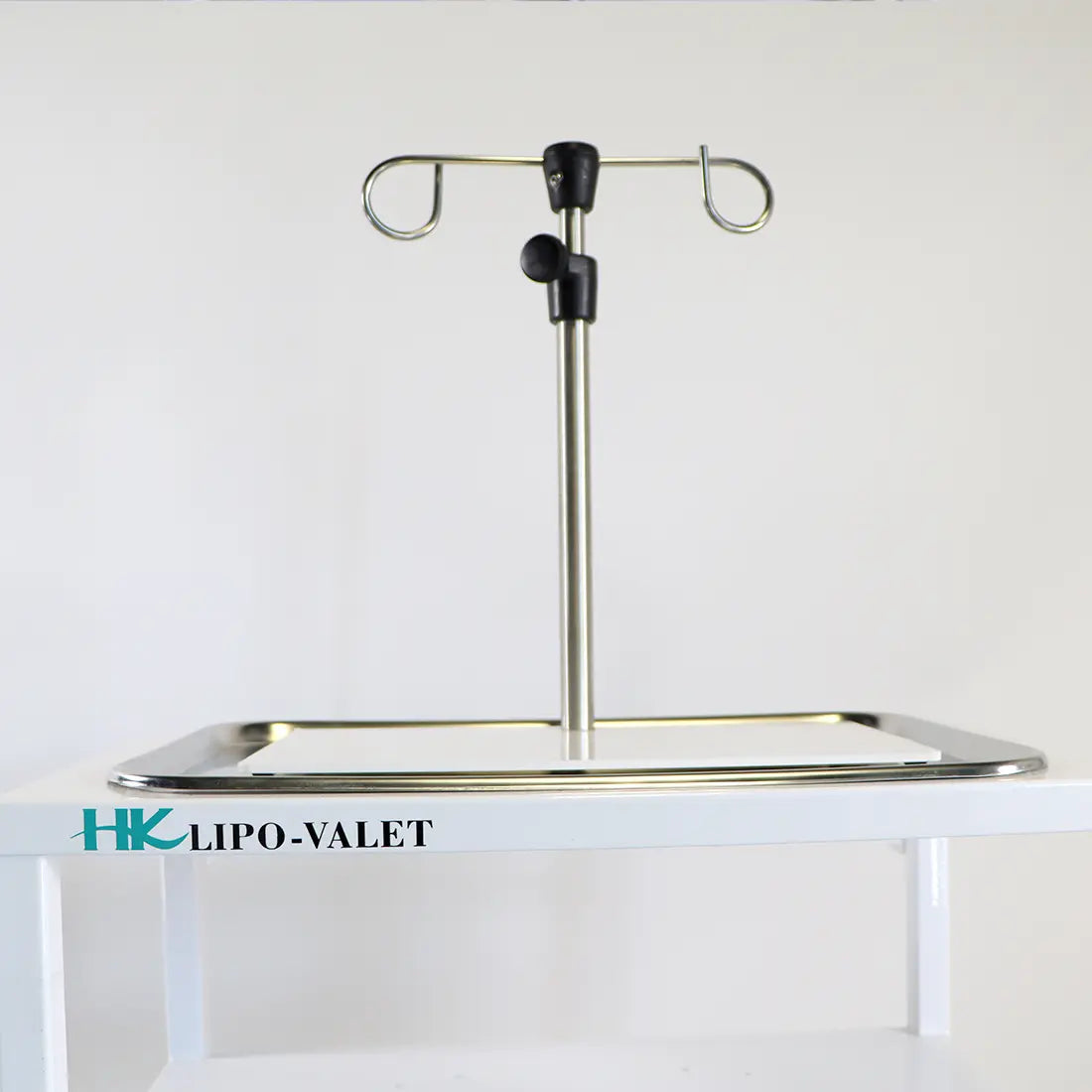 HK Surgical Aspirator Pump AP-III 115V with Valet Cart 42in Tall Vacuum 85-LPM