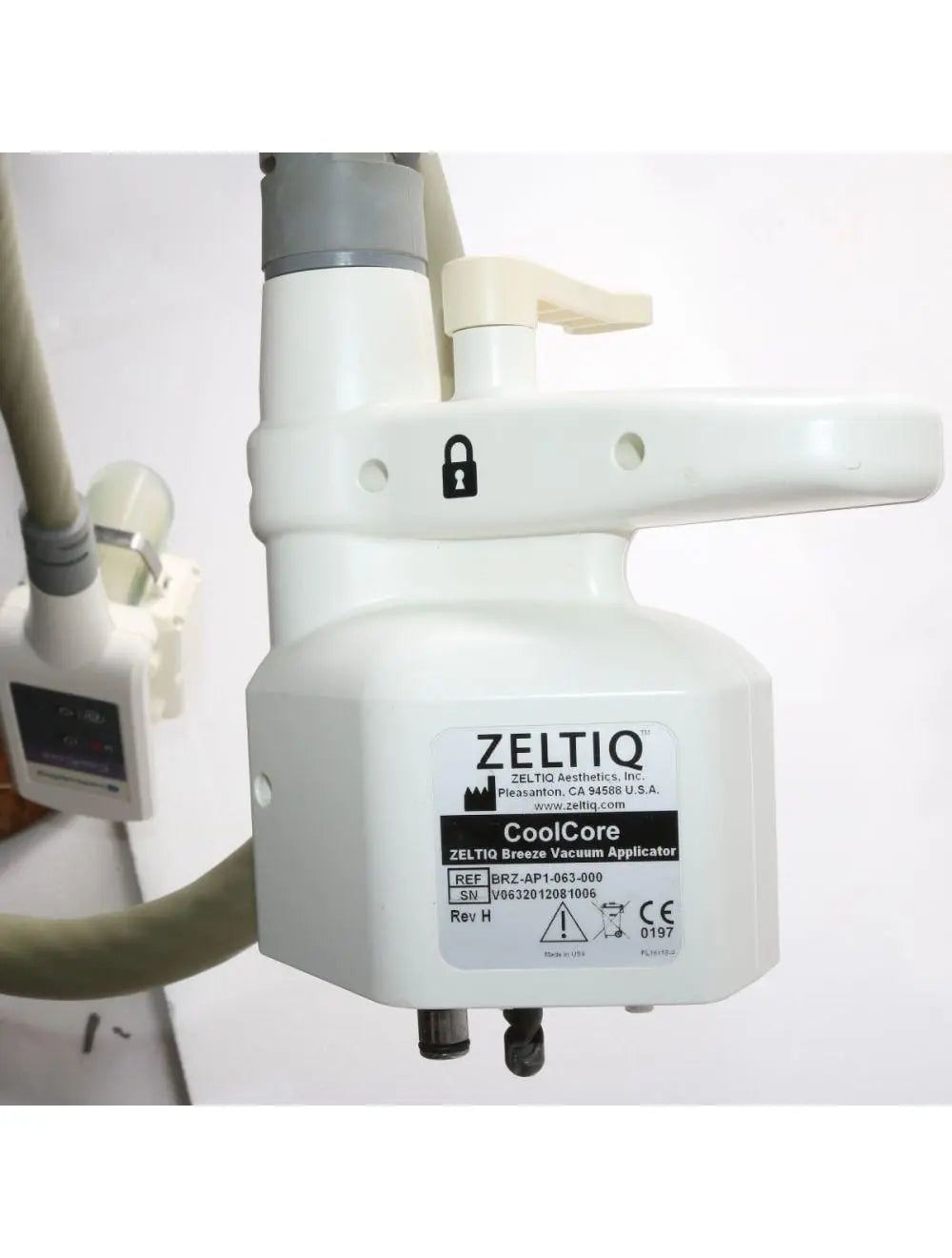 Zeltiq CoolSculpting CoolCore Breeze Vacuum Applicator BRZ-AP1-063-000 HP 2012