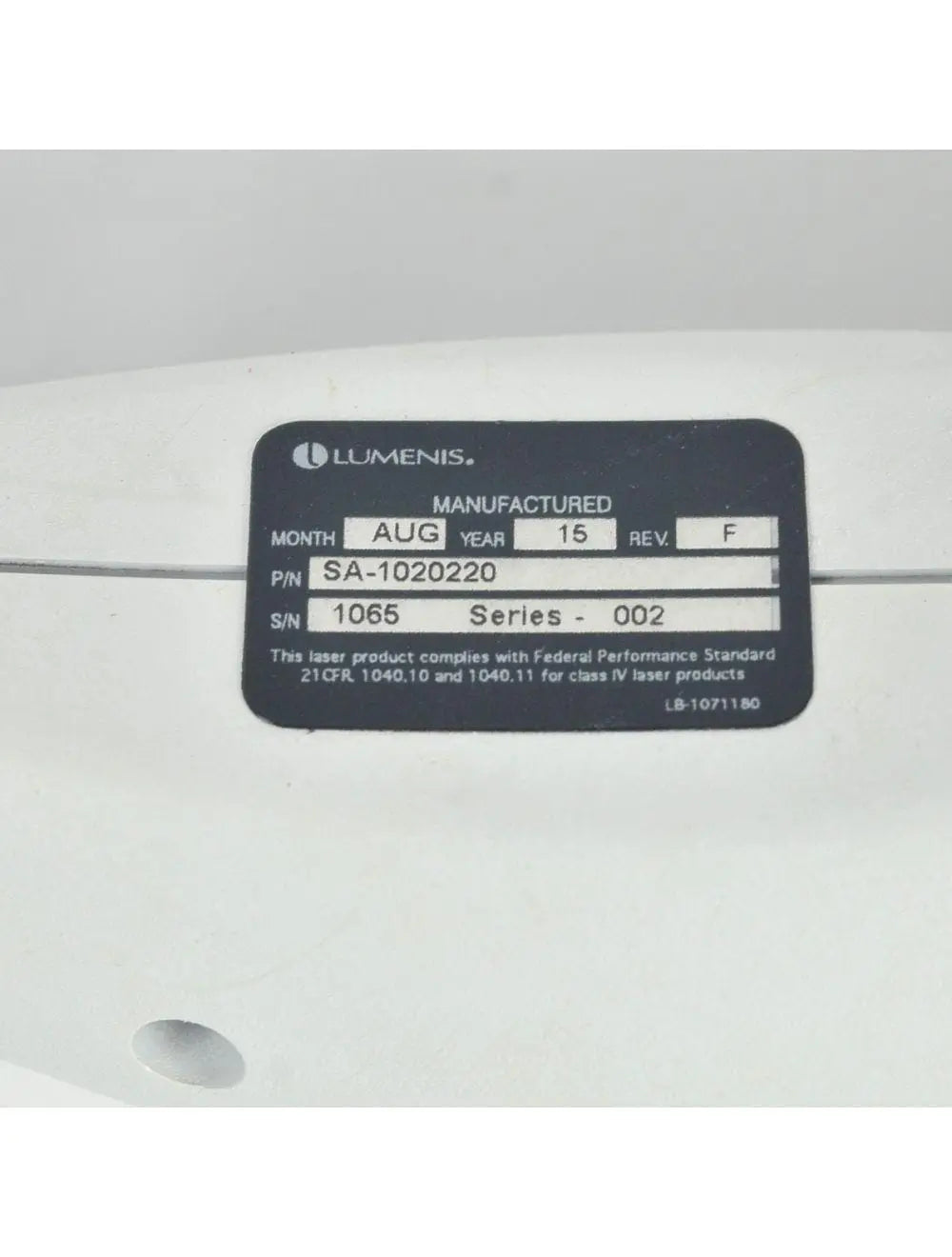 Lumenis M22 MultiSpot 1064nm Nd YAG Laser Handpiece Hair Removal Wrinkles Lesion