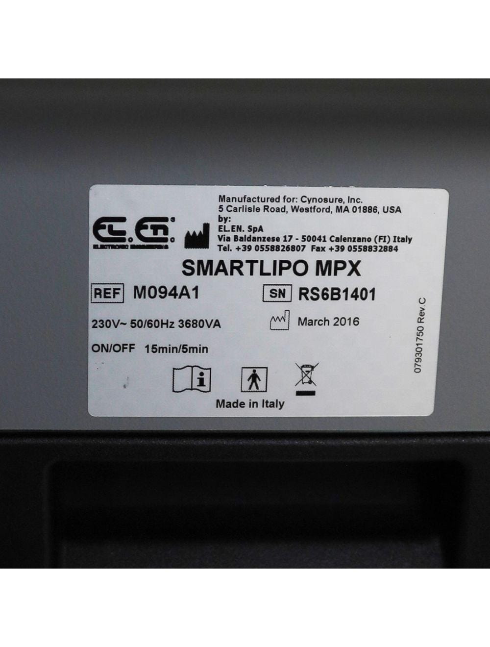 Never Used 2016 Cynosure SmartLipo MPX Body Sculpt NON-RFID Laser System