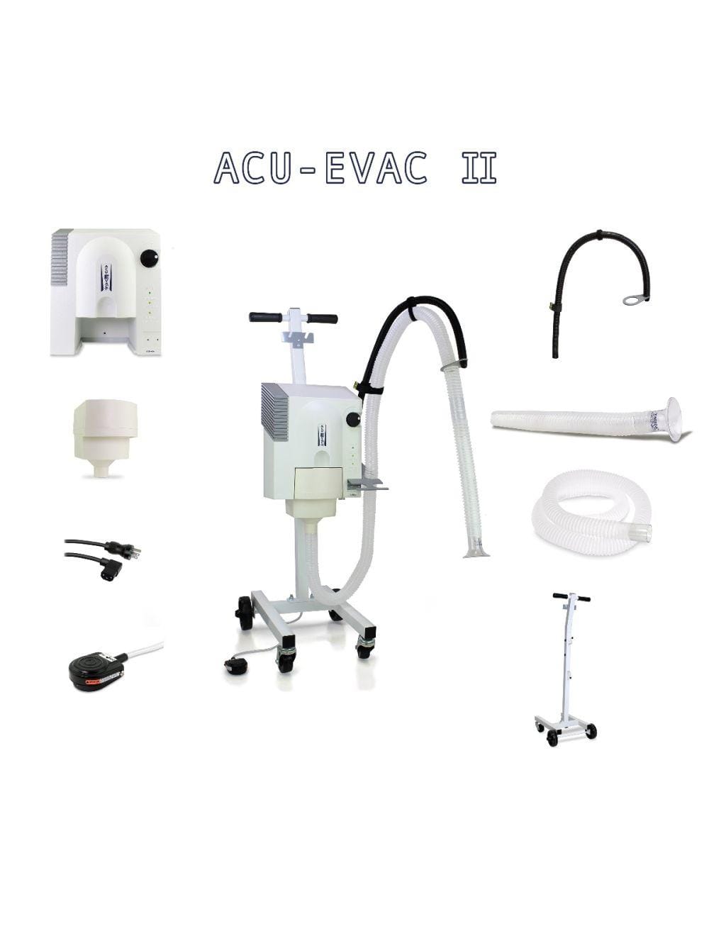 Acu-Evac II Cart Mount Starter Package