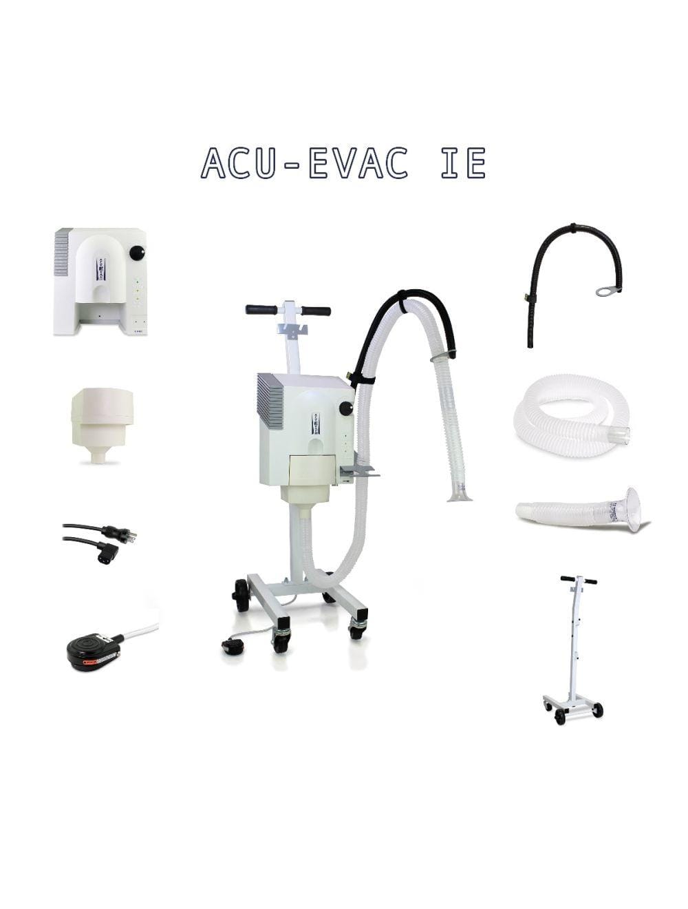 Acu-Evac IE Cart Mount Starter Package
