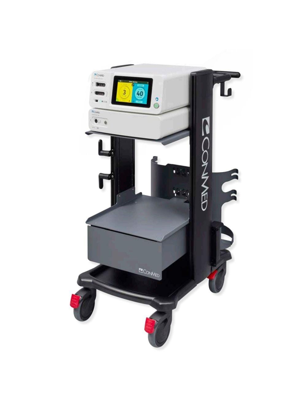 ConMed Beamer AVEO Modular Rolling Cart Storage and Use AVEO-CART-PKG