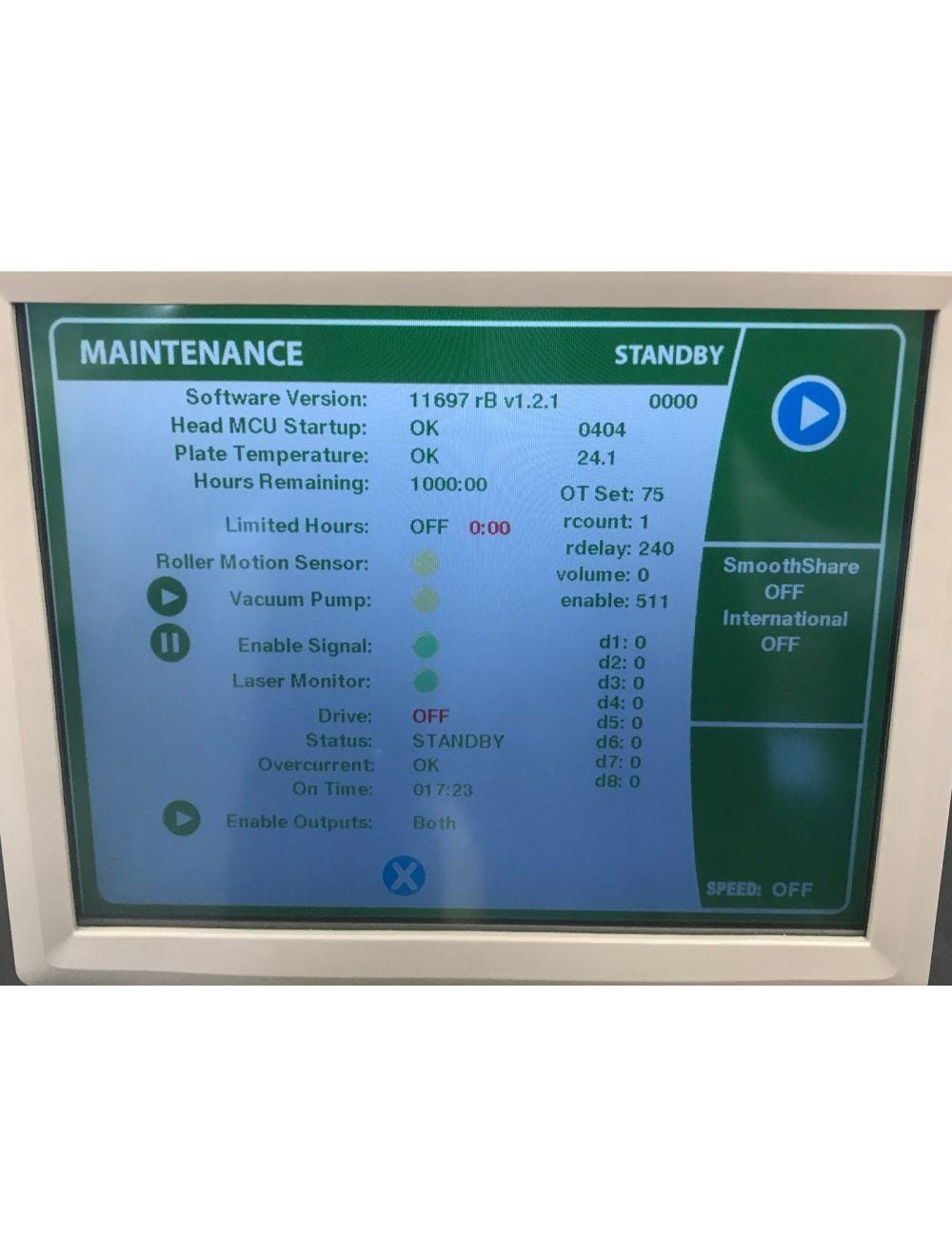 2010 Cynosure Eleme SmoothShapes XV 650 915 Cellulite Reduction NEVER USED