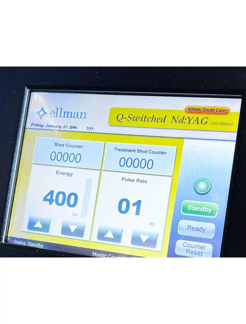 2014 Ellman Sandstone Medley Vascular Skin Rejuvenation Lesion Laser NEW 0 SHOTS Sol International Medical