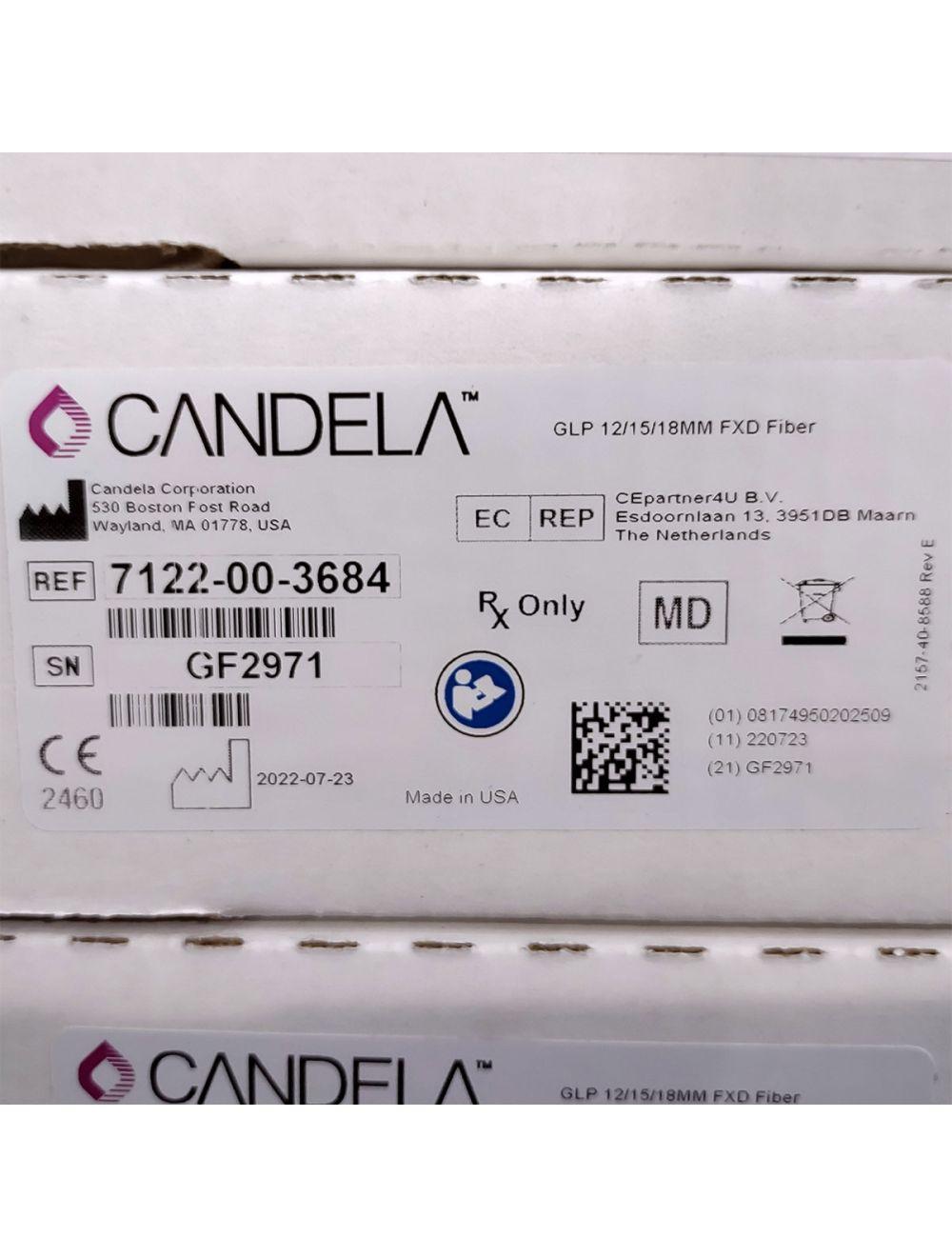 Candela GentleLase Plus Fiber Assembly 12/15/18mm Factory NEW 7122-00-3684 (GF2971)
