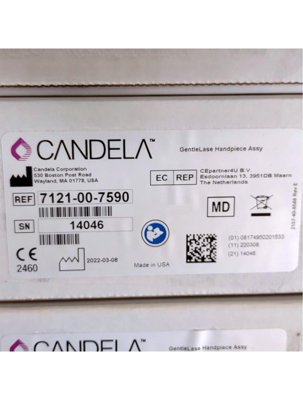 Candela GentleLase Plus Handpiece Assembly No Fiber Factory NEW 7121-00-7590 (14046sn)