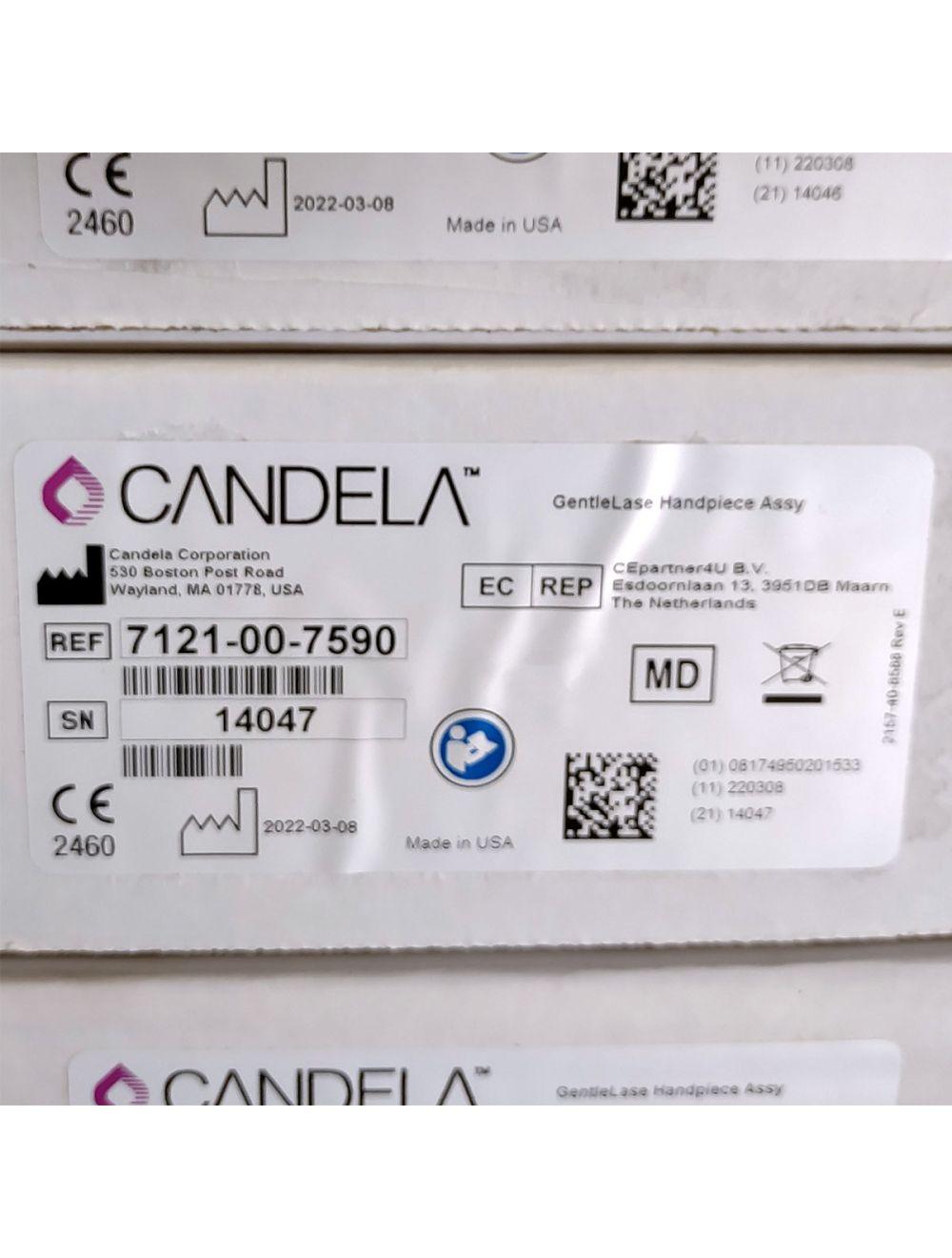Candela GentleLase Plus Handpiece Assembly No Fiber Factory NEW 7121-00-7590 (14047sn)