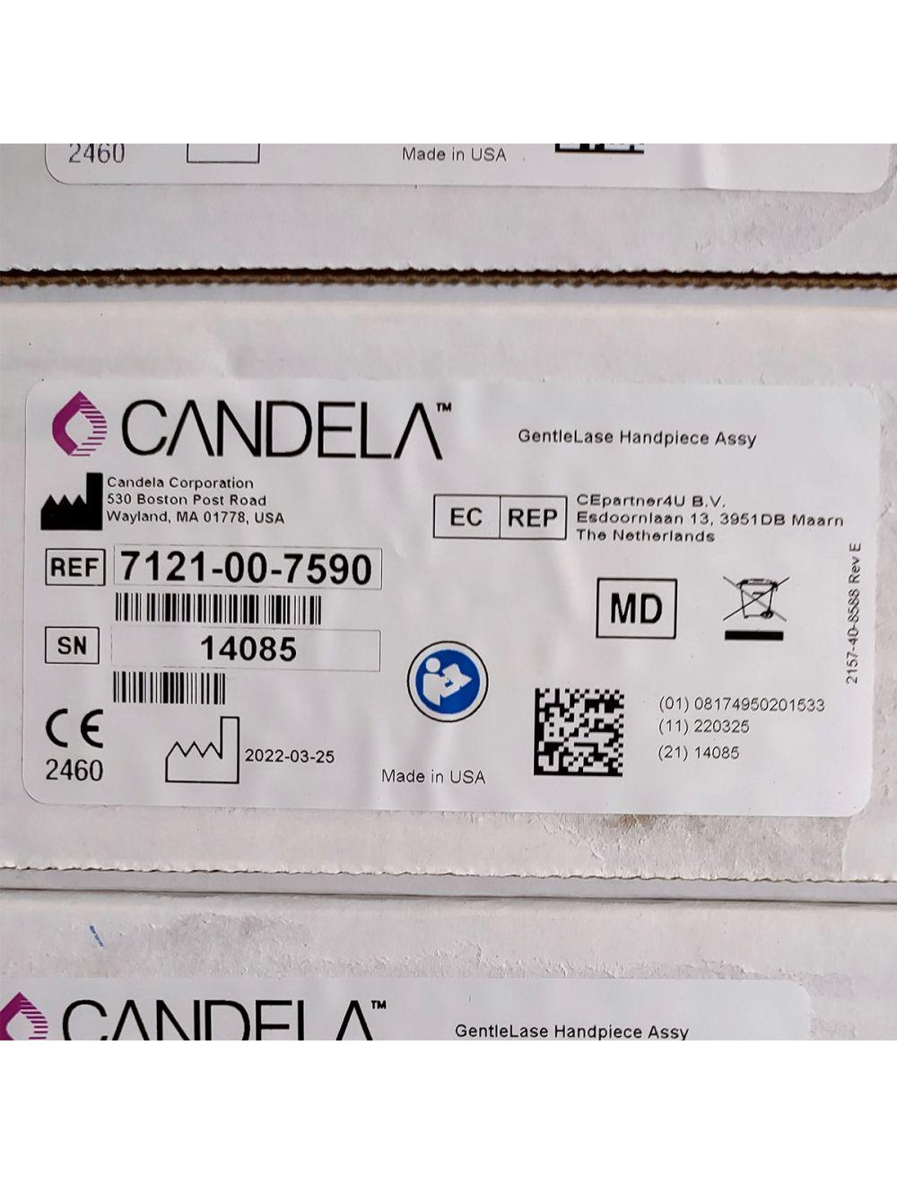 Candela GentleLase Plus Handpiece Assembly No Fiber Factory NEW 7121-00-7590 (14085sn)