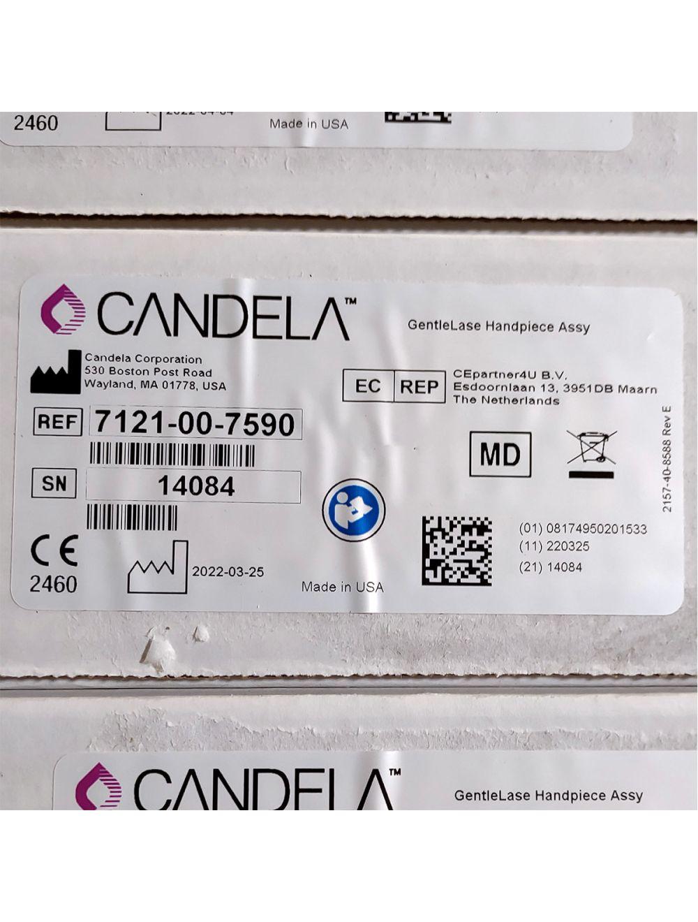 Candela GentleLase Plus Handpiece Assembly No Fiber Factory NEW 7121-00-7590 (14084sn)