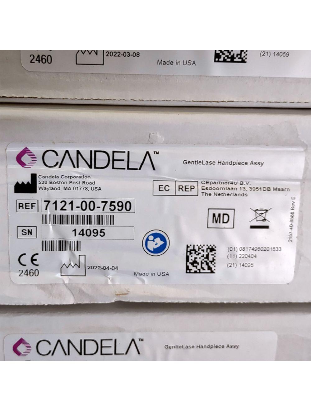 Candela GentleLase Plus Handpiece Assembly No Fiber Factory NEW 7121-00-7590 (14095sn)