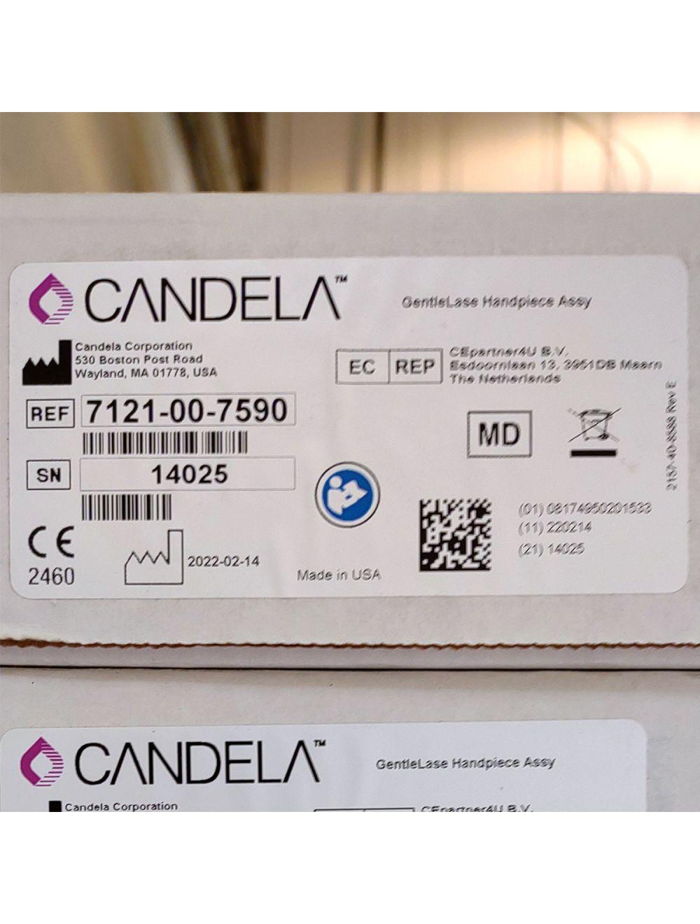 Candela GentleLase Plus Handpiece Assembly No Fiber Factory NEW 7121-00-7590 (14025sn)