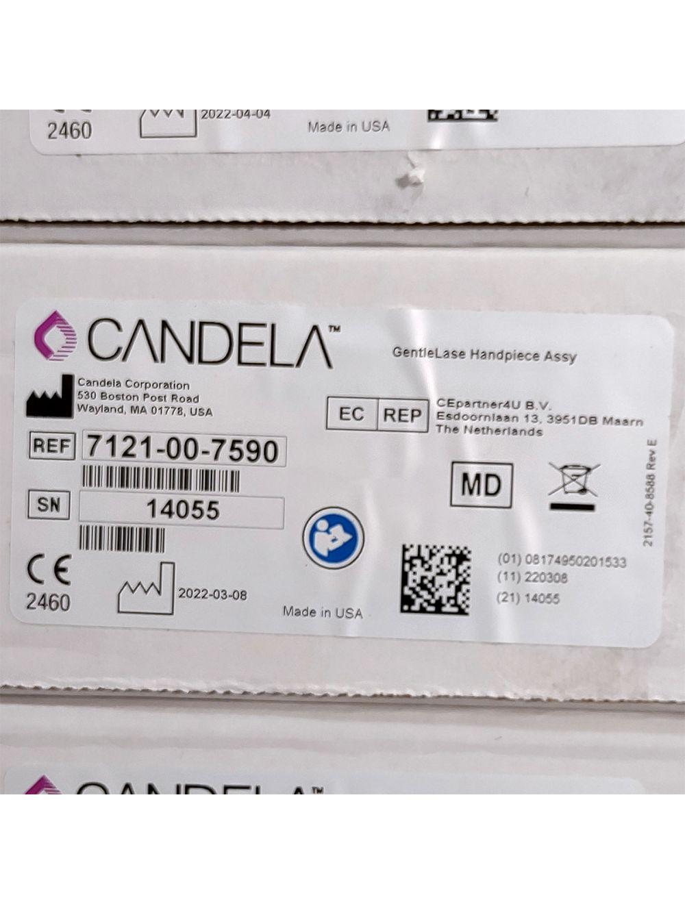 Candela GentleLase Plus Handpiece Assembly No Fiber Factory NEW 7121-00-7590 (14055sn)